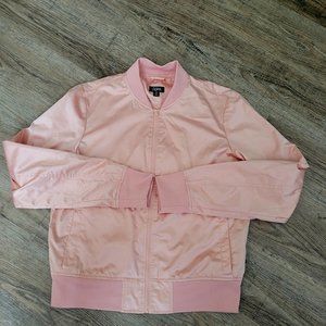 Pink Bomber Jacket Junior Size Medium